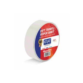 Kraf 15 mm 5 m Çift Taraflı Köpük Bant