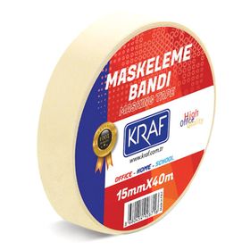 Kraf 15 mm x 40 m Maskeleme Bandı