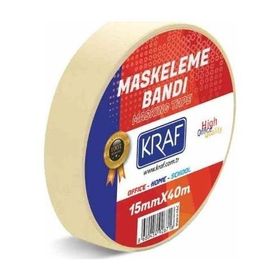 Kraf 15 mm x 40 m Maskeleme Bandı