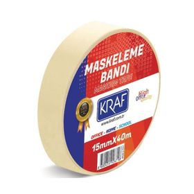 Kraf 15 mm x 40 m Maskeleme Bantı