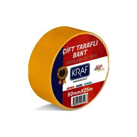 Kraf 19 mm x 25 mt Çift Taraflı Bant