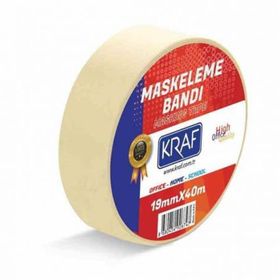 Kraf 19 mm x 40 m Maskeleme Bandı