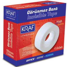 Kraf 19 mmx33 m Görünmez Bant