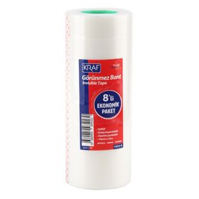 Kraf 1933-8 19 mm 33 mt 8 Adet Görünmez Bant