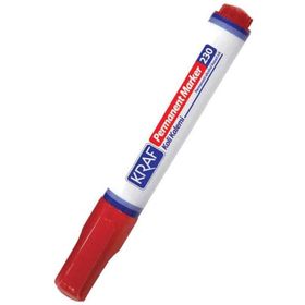Kraf 230 Kırmızı Permanent Markör Kalem