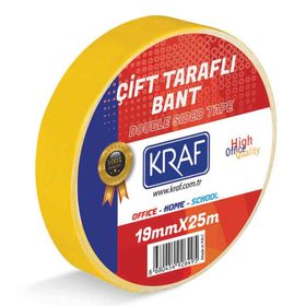 Kraf 25 mm x 25 M Çift Taraflı Bant