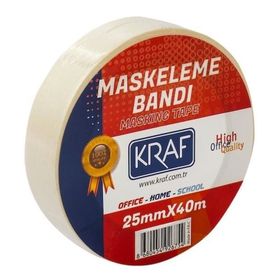 Kraf 25 mm x 40 m Maskeleme Bandı