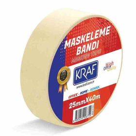 Kraf 25 mm x 40 m Maskeleme Bandı