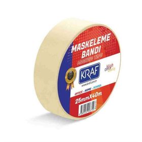 Kraf 25 mm x 40 m Maskeleme Bandı