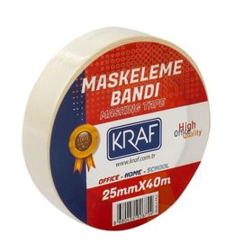 Kraf 25 mm x 40 m Maskeleme Bandı