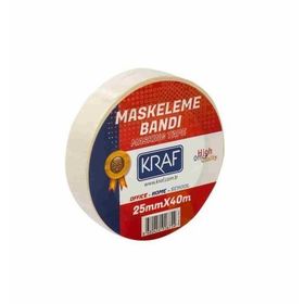 Kraf 25 mm x 40 m Maskeleme Bandı
