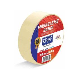Kraf 25 mm x 40 m Maskeleme Bandı