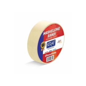 Kraf 25 mm x 40 m Maskeleme Bandı