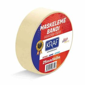 Kraf 25x40 m 4025 gr Maskeleme Bandı