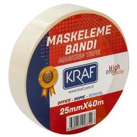 Kraf 25x40 m 4025 gr Maskeleme Bandı