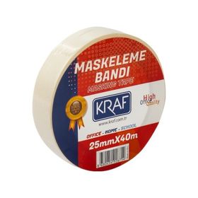 Kraf 25x40 m 4025 gr Maskeleme Bandı