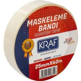 Kraf 25x40 m 4025 gr Maskeleme Bandı