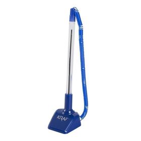 Kraf 304G 0.7 Mavi Uçlu Spiralli Tükenmez Kalem