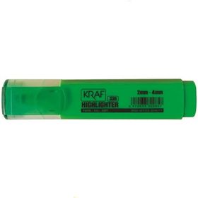Kraf 330 Yeşil Fosforlu Kalem