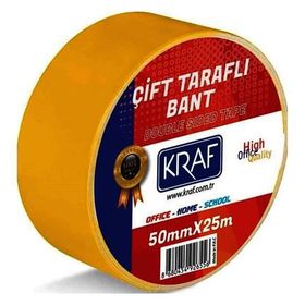 Kraf 38 Mm x 25 M Çift Taraflı Bant
