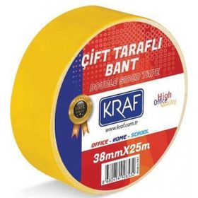 Kraf 38 Mm x 25 M Çift Taraflı Bant