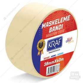 Kraf 38 mm x40 m Maskeleme Bandı