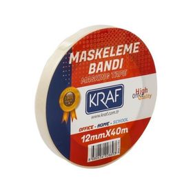 Kraf 4012G 12x40 m İnce Kağıt Bant