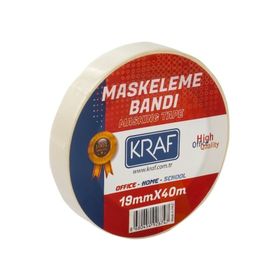 Kraf 4019G 19 mm 40 mt Maskeleme Bandı