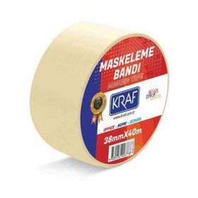 Kraf 4038G 38x40 m İnce Kağıt Bant