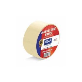 Kraf 4038G 38x40 m İnce Kağıt Bant