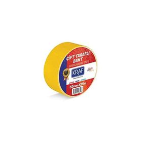 Kraf 50 mm x 25 M Çift Taraflı Bant