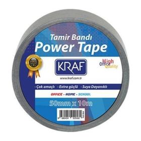 Kraf 5010G 50x10m Power Tape Tamir Bandı