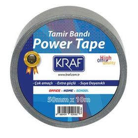 Kraf 5010G 50x10m Power Tape Tamir Bandı