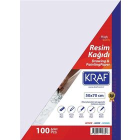 Kraf 50x70 cm 100'lü Resim Kağıdı