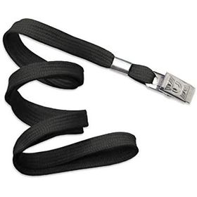 Kraf 510G Metal Klips Siyah Kart Askı İpi