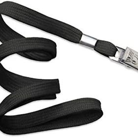 Kraf 510G Metal Klips Siyah Kart Askı İpi