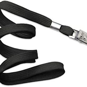 Kraf 510G Metal Klips Siyah Kart Askı İpi