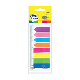 Kraf 51247 PP 12x45 mm Bayrak Ok 8 Renk 25 Yaprak Index Film