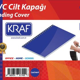 Kraf 512G 160 Mikron 100 Adet Lacivert Cilt Kapağı