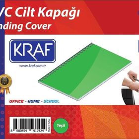 Kraf 512G 160 Mikron 100 Adet Yeşil Cilt Kapağı