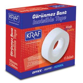 Kraf 5695574 19mmx33m Görünmez Bant