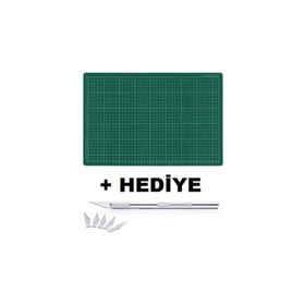 Kraf 60 x 90 cm A1 + Kretuar Hediyeli Kesim Matı Kesim Altlığı