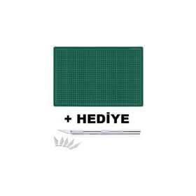 Kraf 60 x 90 cm A1 + Kretuar Hediyeli Kesim Matı Kesim Altlığı