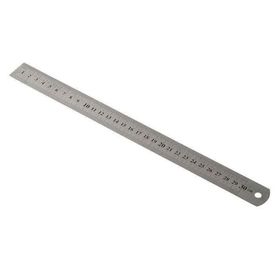 Kraf 6923698258567 530G 30 cm Metal Çelik Cetvel