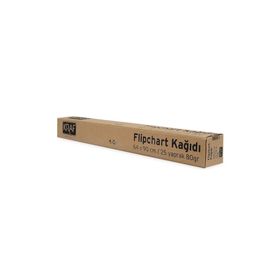 Kraf 703G 64x90 CM 25 Yaprak Rulo Flipchart Kağıdı