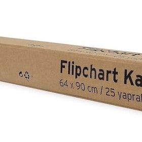 Kraf 703G 64x90 CM 25 Yaprak Rulo Flipchart Kağıdı