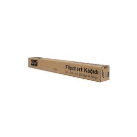 Kraf 703G 64x90 CM 25 Yaprak Rulo Flipchart Kağıdı