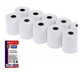 Kraf 80x30 cm 10'lu Termal Rulo