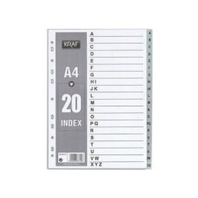 Kraf A4 A-Z Alfabetik Ayraç
