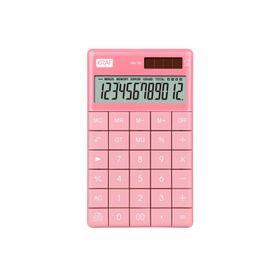 Kraf HM-180 PK Pembe 12 Hane Masaüstü Hesap Makinesi